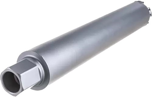 Алмазная буровая коронка 68*450 мм 1 1/4" UNC Hilberg Laser HD708 - интернет-магазин «Стронг Инструмент» город Краснодар