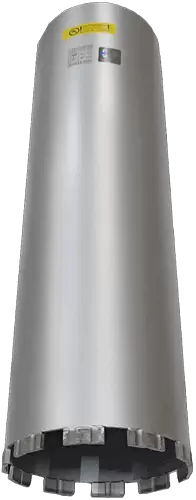 Алмазная буровая коронка 126*450 мм 1 1/4" UNC Hilberg Laser HD716 - интернет-магазин «Стронг Инструмент» город Краснодар