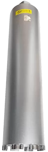 Алмазная буровая коронка 92*450 мм 1 1/4" UNC Hilberg Laser HD712 - интернет-магазин «Стронг Инструмент» город Краснодар