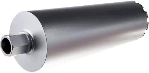 Алмазная буровая коронка 132*450 мм 1 1/4" UNC Hilberg Laser HD717 - интернет-магазин «Стронг Инструмент» город Краснодар