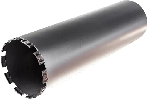 Алмазная буровая коронка 122*450 мм 1 1/4" UNC Hilberg Laser HD715 - интернет-магазин «Стронг Инструмент» город Краснодар