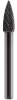 Борфреза снарядная - парабола по металлу 8мм тип G (SPG) Strong СТМ-51760008