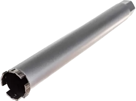 Алмазная буровая коронка 52*450 мм 1 1/4" UNC Hilberg Laser HD705 - интернет-магазин «Стронг Инструмент» город Краснодар