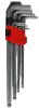 Набор шестигранных ключей HEX с шариком из 9 предметов "L" (1.5-10мм) Strong СТП-92200001 - интернет-магазин «Стронг Инструмент» город Краснодар
