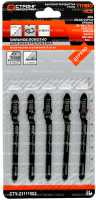 Пилки для лобзика 5шт. T119BO HCS 83мм по мягкой древесине Strong СТУ-21111902 - интернет-магазин «Стронг Инструмент» город Краснодар