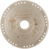 Алмазный диск по металлу 125*22.23*3*1.5мм Super Metal Correct Cut Hilberg 502125 - интернет-магазин «Стронг Инструмент» город Краснодар