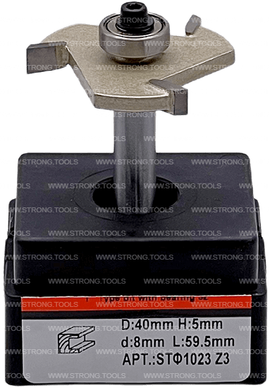 Фреза фальцевая с нижним подшипником S8D40H5Z3 Standard Strong СТФ-10233005