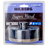 Коронка алмазная по керамике и керамограниту 110*35 М14 Super Hard Hilberg HH692