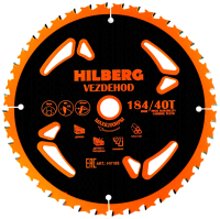 Универсальный пильный диск 184*16*40Т Vezdehod Hilberg HV188