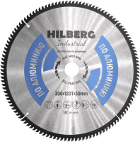 Пильный диск по алюминию 300*30*Т120 Industrial Hilberg HA300 - интернет-магазин «Стронг Инструмент» город Краснодар