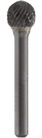 Борфреза сферическая по металлу 10мм тип D (KUD) Strong СТМ-51730010 - интернет-магазин «Стронг Инструмент» город Краснодар