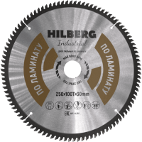 Пильный диск по ламинату 250*30*Т100 Industrial Hilberg HL250 - интернет-магазин «Стронг Инструмент» город Краснодар