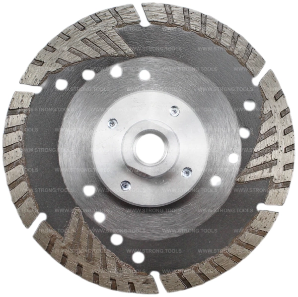 Алмазный диск с фланцем 125*М14*10мм Turbo-Segment Strong СТД-18700125 - интернет-магазин «Стронг Инструмент» город Краснодар
